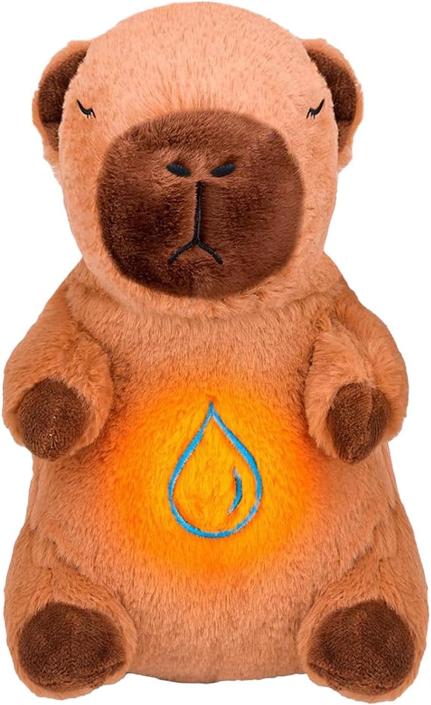 Juguete de peluche relajante, muñeca de felpa iluminada